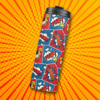 Comic Book Pop Art Thermal Tumbler