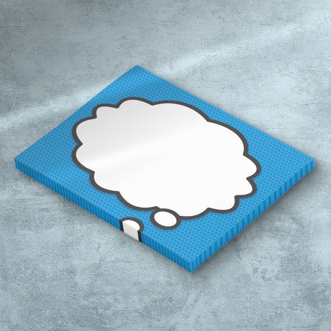 Comic Book Pop Art Think Bubble Post-it Notes (Comic Book Pop Art Think Bubble Post-it Notes)
