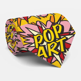 Comic Book POP ART Tie