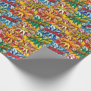 Comic Book Pop Art Wrapping Paper