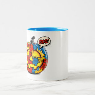 Comic Book Pow Pumpkin II Mug