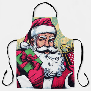 Comic book Santa/Christmas  Apron