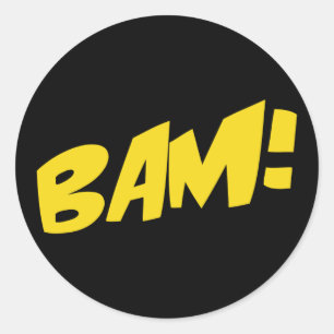 Comic Book Sticker