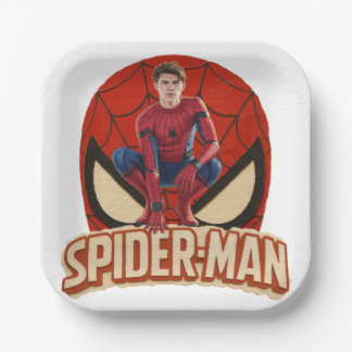 Comic Book Superhero Paper Plate