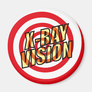 Comic Book X-RAY VISION Magnet