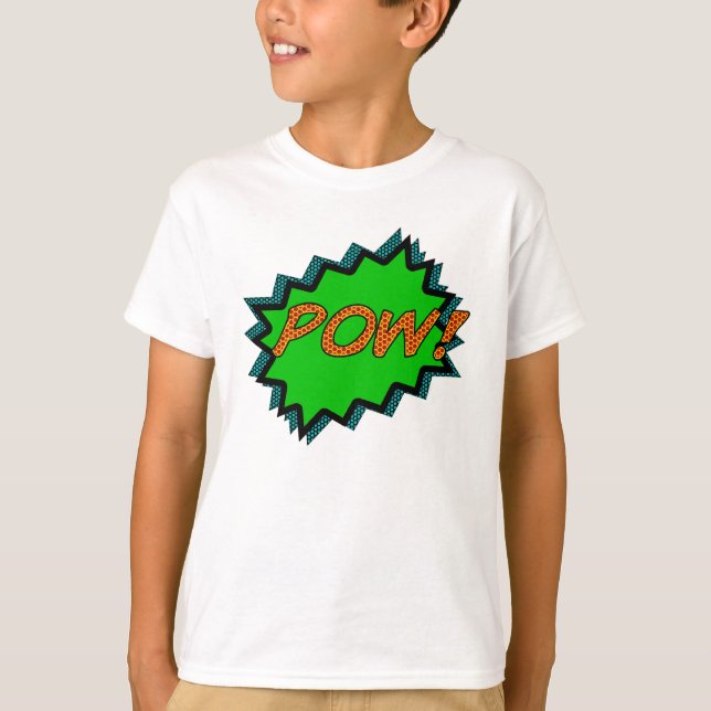 Comic Books Pow T-Shirt (Front)