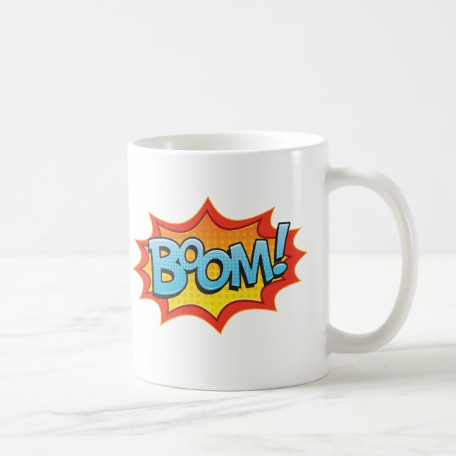 Comic Boom! Coffee Mug (Right)