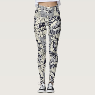 Comic Callouts  Leggings