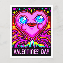 Comic Card #2534 Valentines Day Art Print