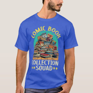 Comic Collector Comic Reader Reading Comic Books f T-Shirt