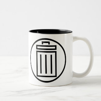 Comic Garbage - Simple - Left Handed - Mug