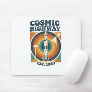 Comic Highway – Fun Pop Art for Comic Fans Mouse Pad