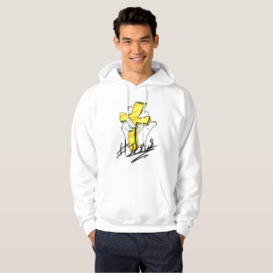 Comic Jesus Hand Hoodie