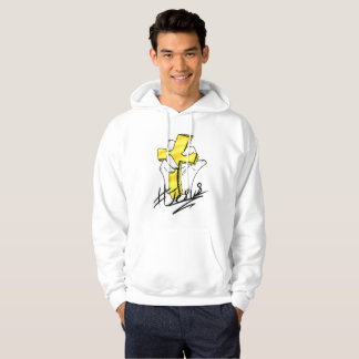 Comic Jesus Hand Hoodie