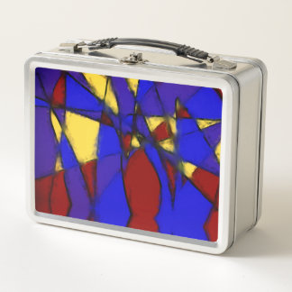 Comic Love Metal Lunch Box