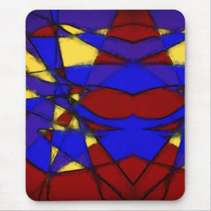 Comic Love Mouse Pad