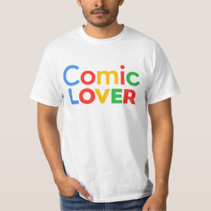 Comic Lover Design T-Shirt