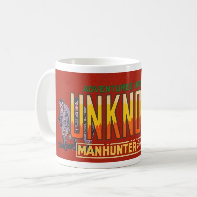 comic MCM TITLE VINTAGE! OLD! QUAINT! Coffee Mug (Front Left)