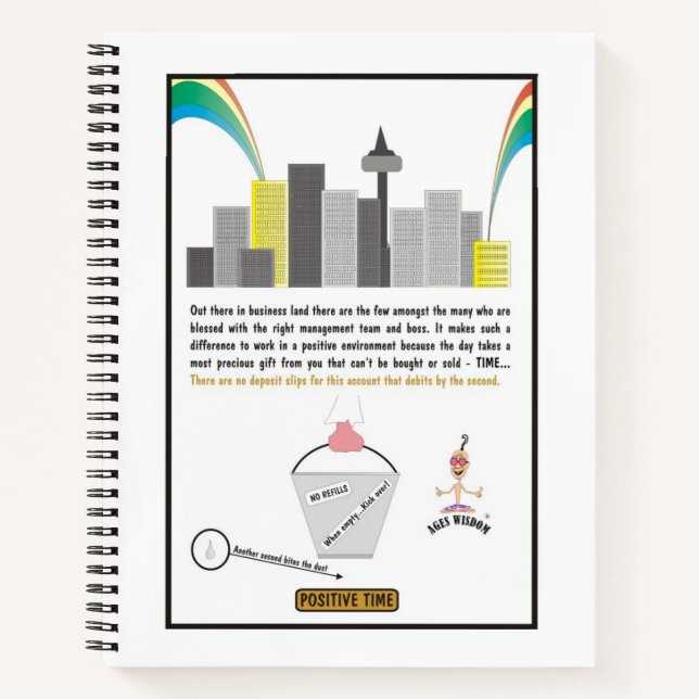 comic path to a truth notepad notebook (Front)