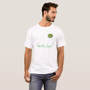 Comic pop art: ‘POWER LEVEL 9000!’ — explosive tex T-Shirt