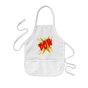 COMIC POW! KIDS APRON
