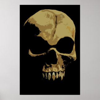 Comic Skull poster
