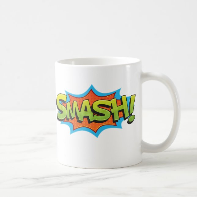 Comic Smash! Coffee Mug (Right)