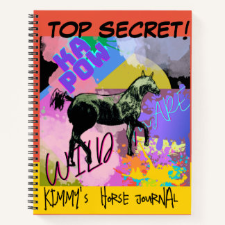 COMIC STYLE MARE illustration Notebook