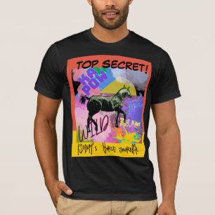 COMIC STYLE MARE illustration, totally awesome gra T-Shirt