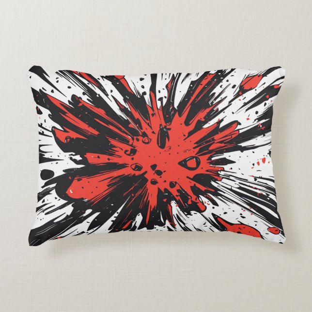 Comic Style Pop Art Explosion (7) Decorative Cushion (Front)
