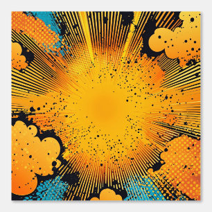 Comic Style Pop Art Explosion (8) Wallpaper