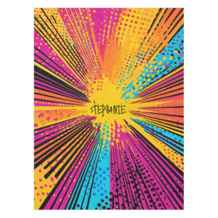 Comic Style Pop Art Explosion (9) Tablecloth