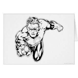 Comic Style - Ring in front, Black and White