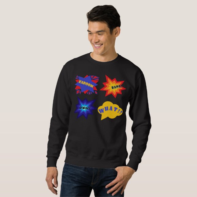 Comic Sweatshirt (Front Full)