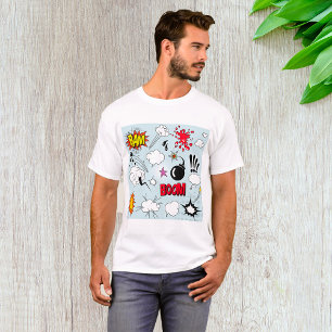 Comic Symbols Mens T-Shirt
