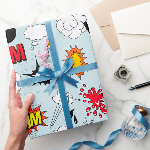 Comic Symbols  Wrapping Paper