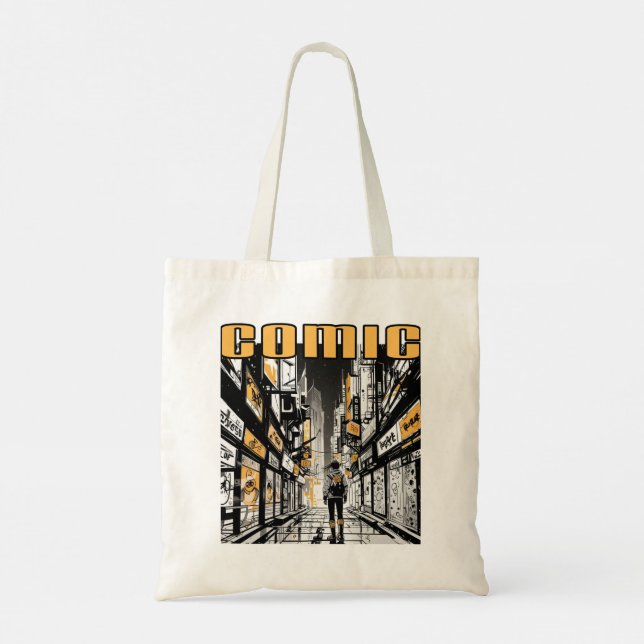 Comic Tote Bag (Back)