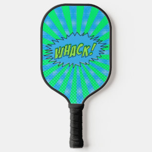 Comic Whack Logo Pickleball Paddle