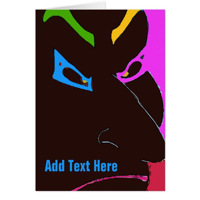 Comical Art Face (Front)