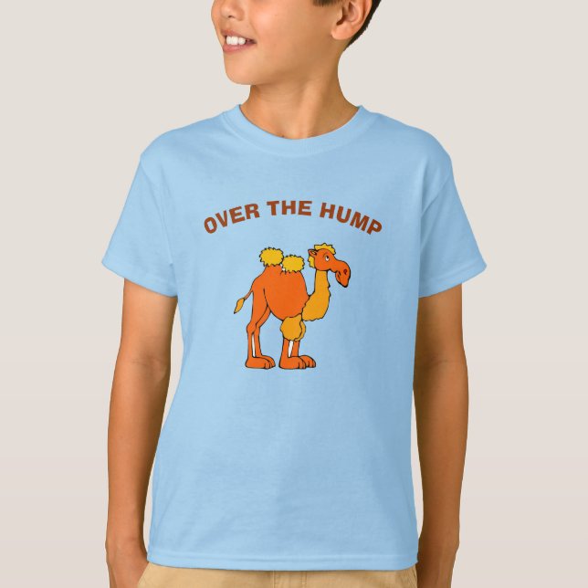 Comical Camel add text T-Shirt (Front)