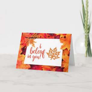 COMICAL & FRIENDLY "THANKSGIVING" WISHES CARD