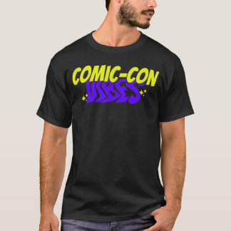 ComicCon Vibes 100 Geeky 0 Sleepy Nerd Geek Cospla T-Shirt