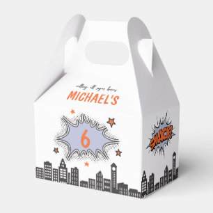 Comics Book Superhero Any Age Gable Favour Box