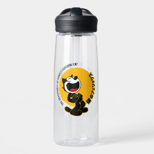 Comics Cartoon Cat Water Bottle