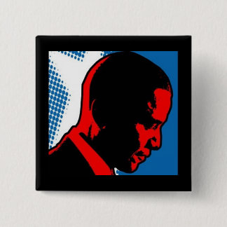 Comics Industry for Obama Button - Side Profile