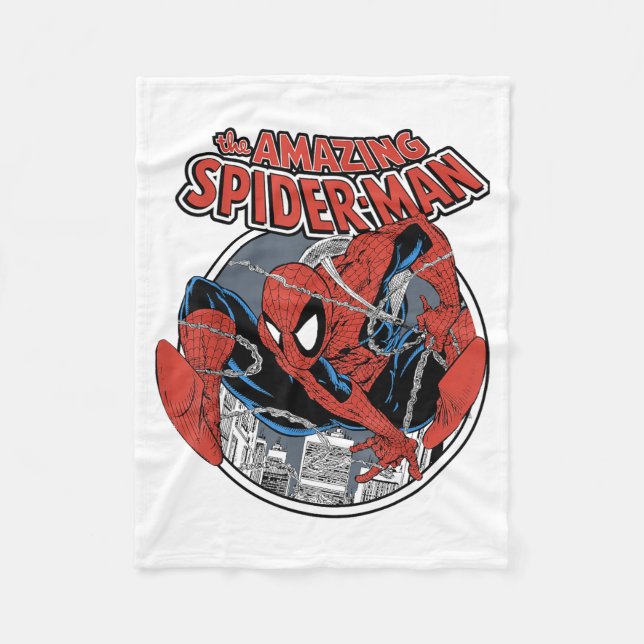 Comics retro  fleece blanket (Front)