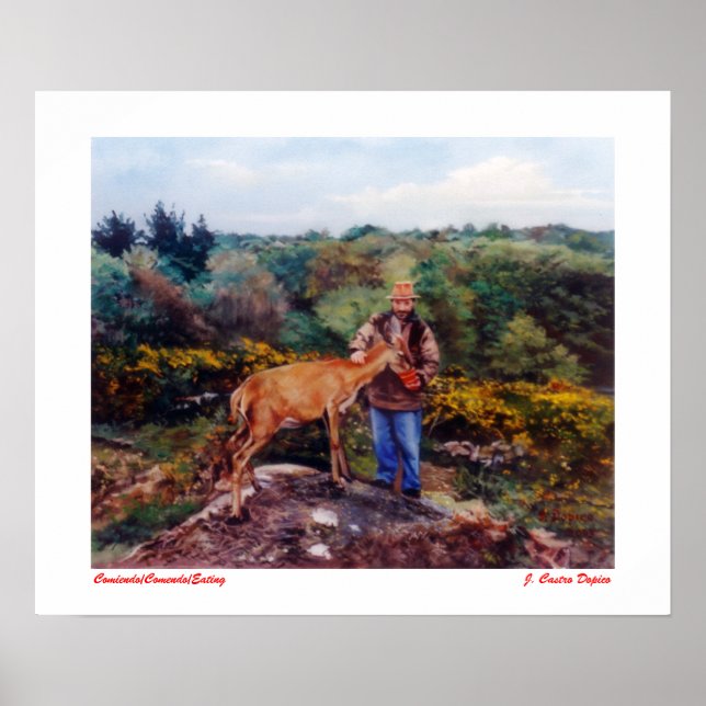 Comiendo/Comendo/Eating Poster (Front)