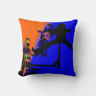 Comin' Through - Motox and Scooter  Cushion