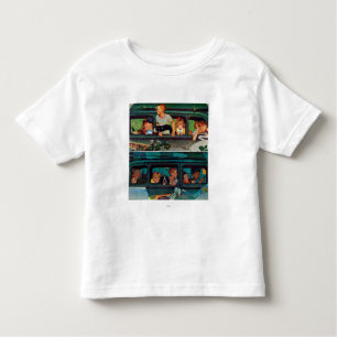 Coming and Going by Norman Rockwell Toddler T-Shirt