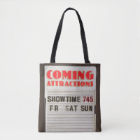 Coming Attractions Theatre Sign